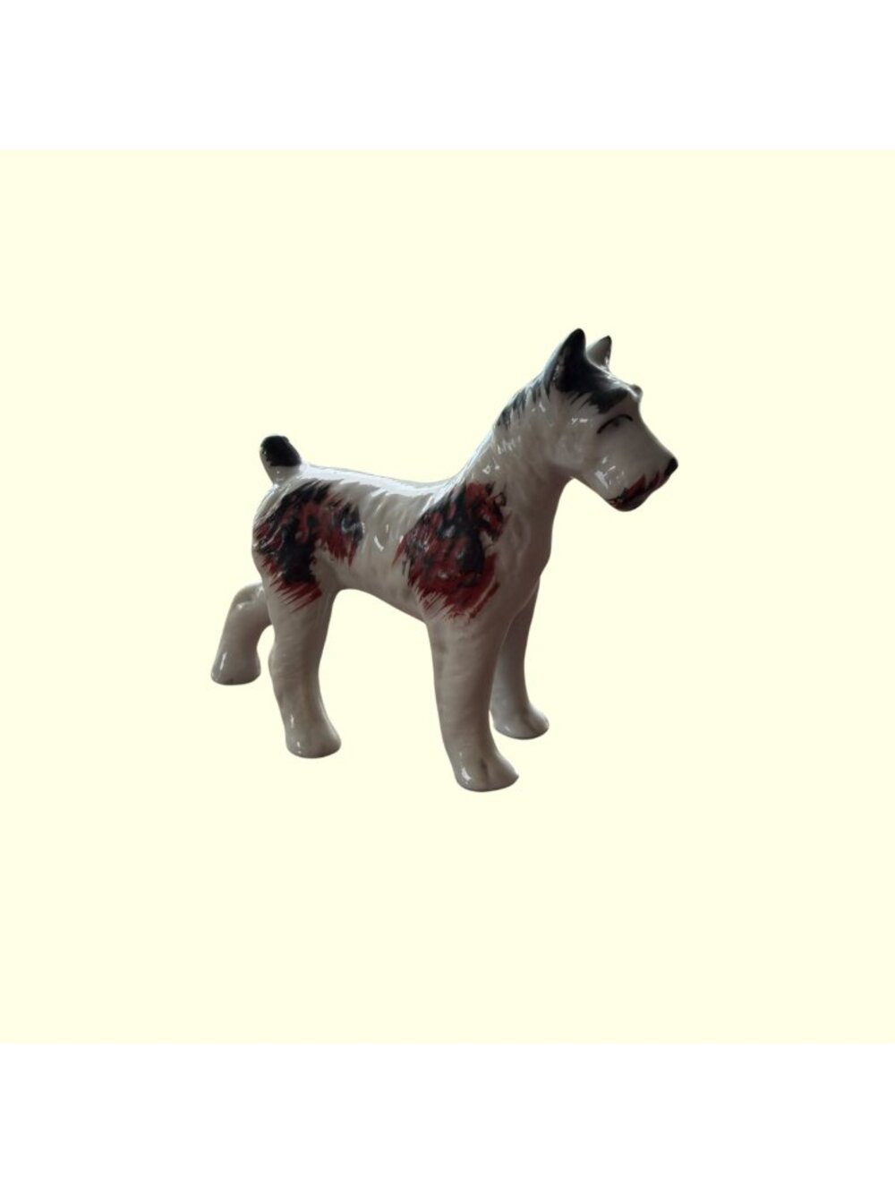 Vintage Occupied Japan Porcelain Terrier Figurine